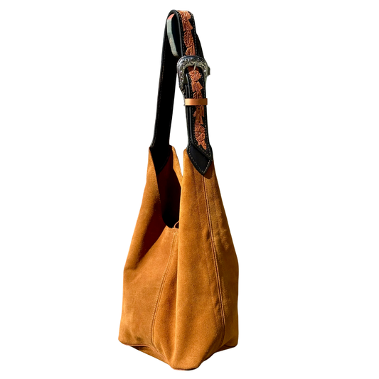 Darlin Duo Bag- Toast with PTE BK Strap