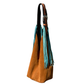 Darlin Duo Bag- Toast with PTE BK Strap with Fringe
