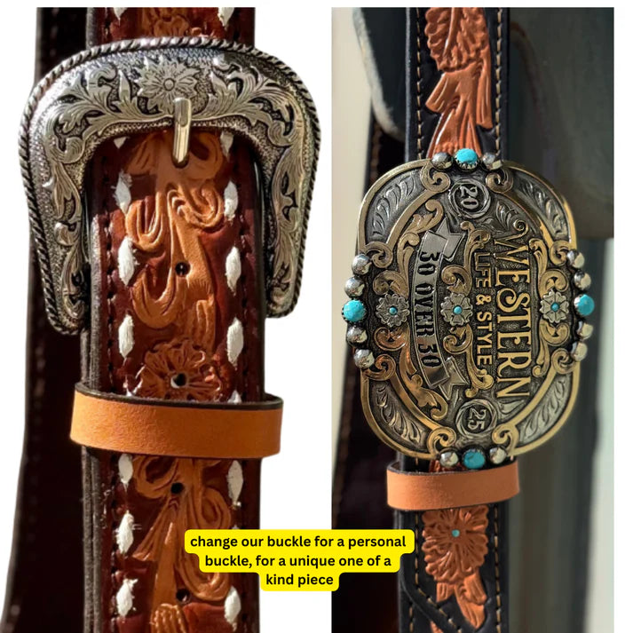 Belt Buckle Bag | Black w/ El Pinto