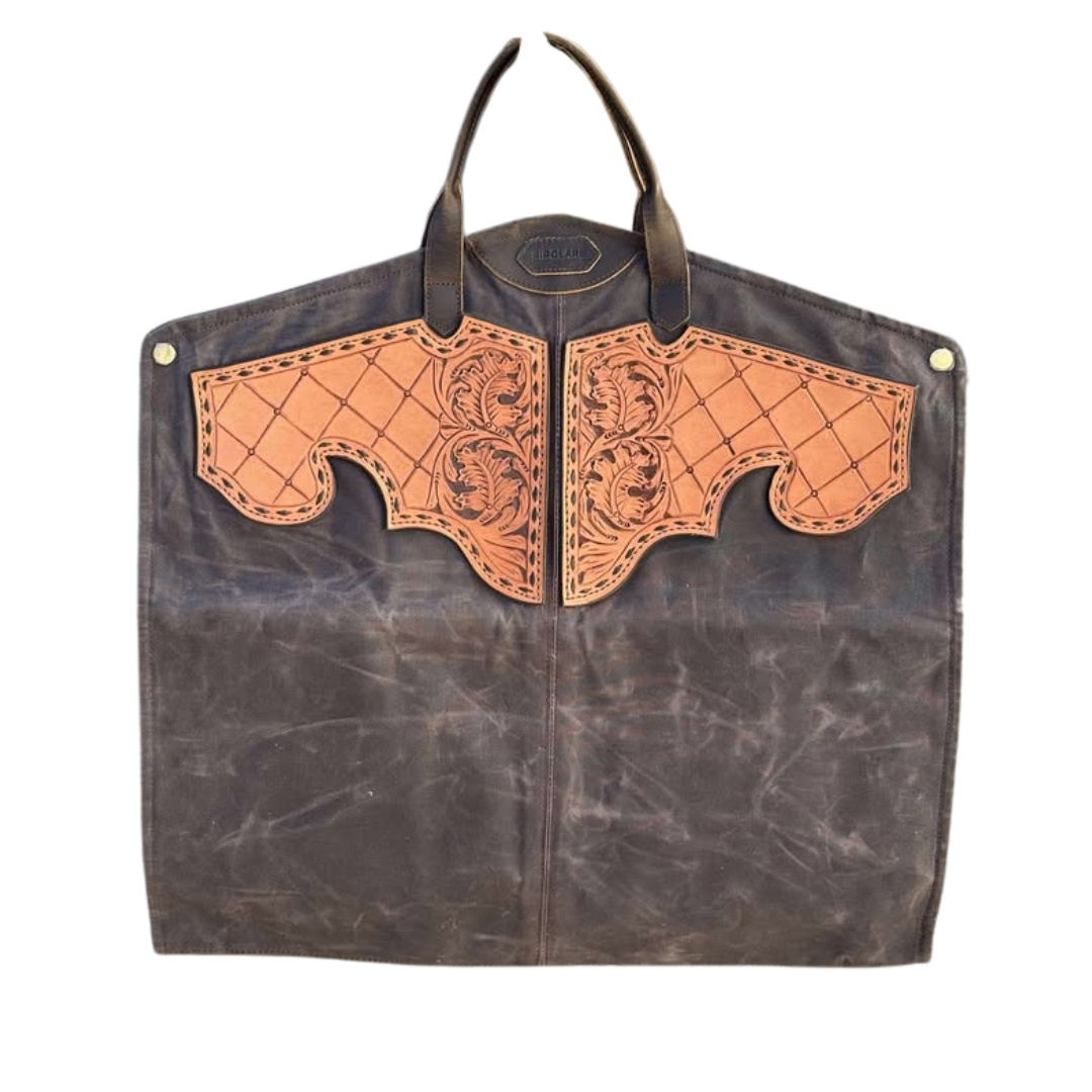 Garment Bag Style #2 in Charcoal