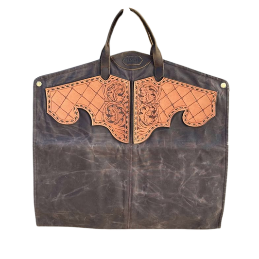 Garment Bag Style #2 in Charcoal