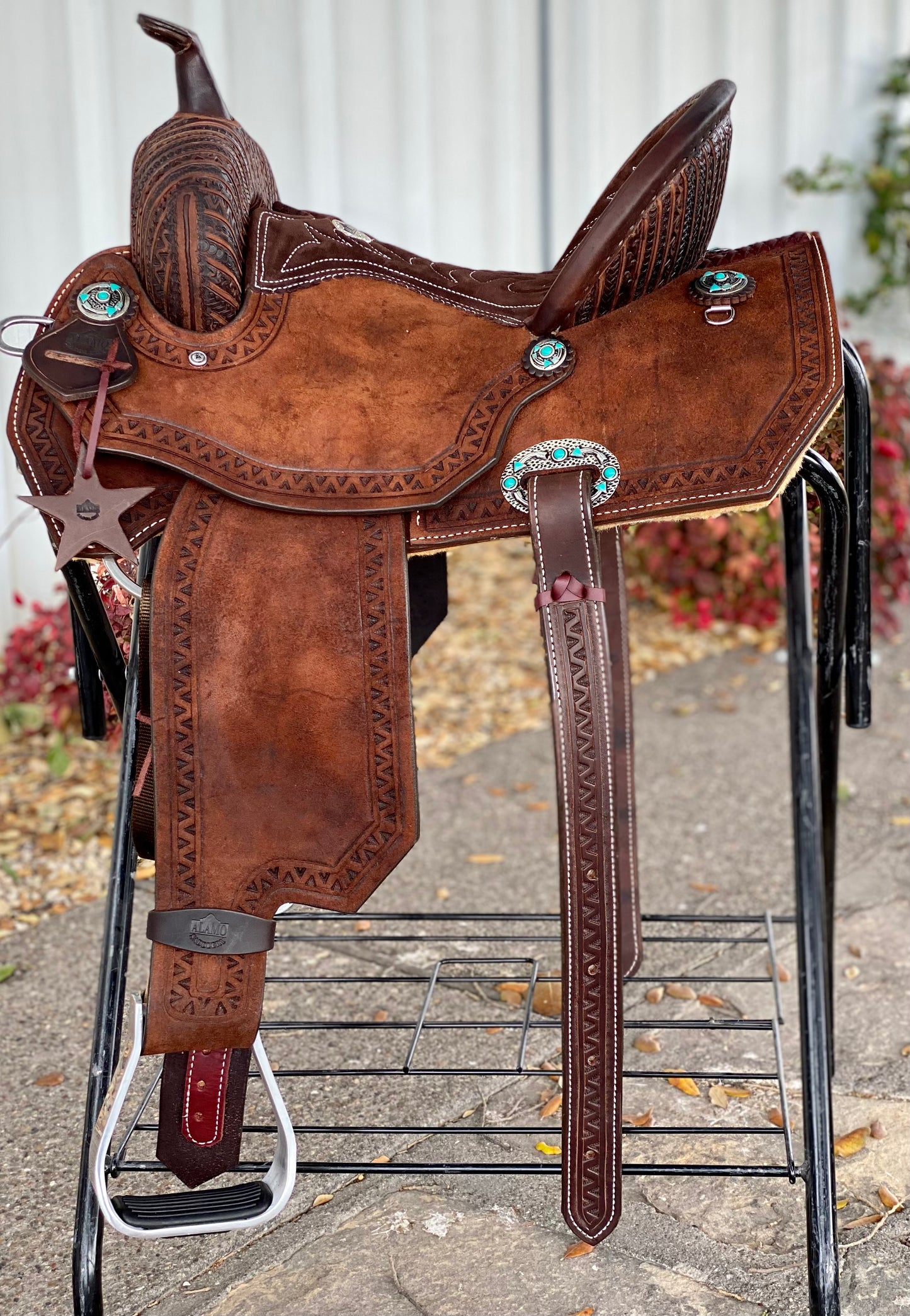 15" Geo Aztec Barrel