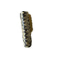Large 2" belt slot knife sheaths full rawhide- Chocolate & Natural