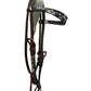 2800 Howdy Mix SSSPOT+PT4 1-1/2" Contour browband headstall