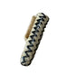 Large 2" belt slot knife sheaths full rawhide- Black & Natural