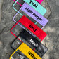 Clear Toiletry/Travel back w/ Custom Patch