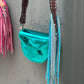 Metallic mini Star Saddle bag w/ FREE STADIUM BAG!