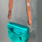 Metallic mini Star Saddle bag w/ FREE STADIUM BAG!