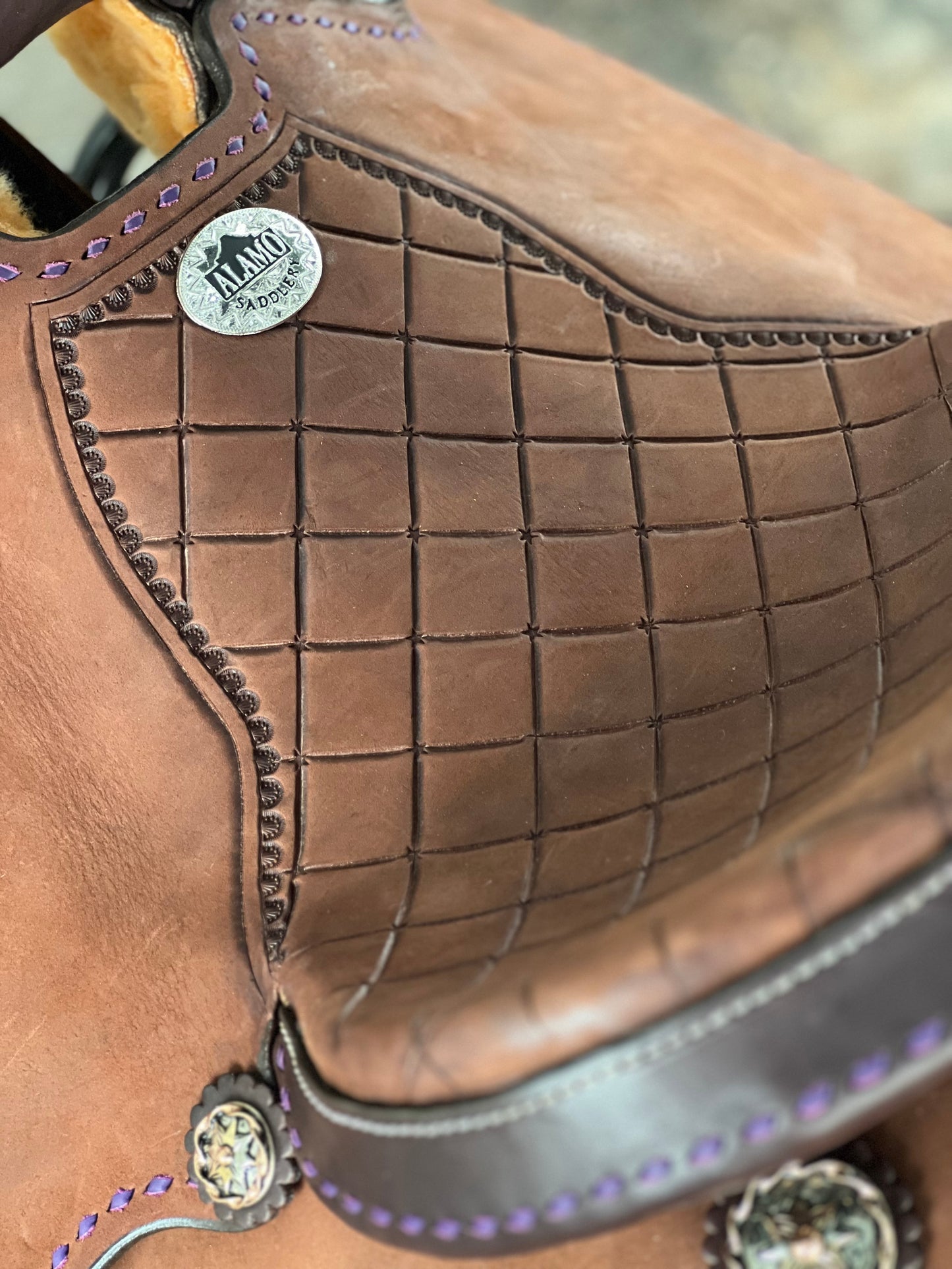 Alamo Air WITH CUSTOM NAME ON CANTLE Barrel