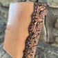 #4 Bible Cover Cow Suede Cross
