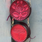 The Country Girl Coin Bag - Red Rose