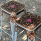 (PRE-ORDER) Set of 2 Bar Stools with IRO design