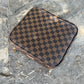 Chocolate Checkered Cosmetic/Vet Bag #13