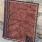 Large Portfolio in roughout & buckstitch with logo