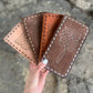 Tall Wallet- Cowboy Stitch