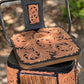 (STOCK!) SET OF 2 30" THE GOLDEN COWBOY BLACK SWIVEL  BAR STOOLS