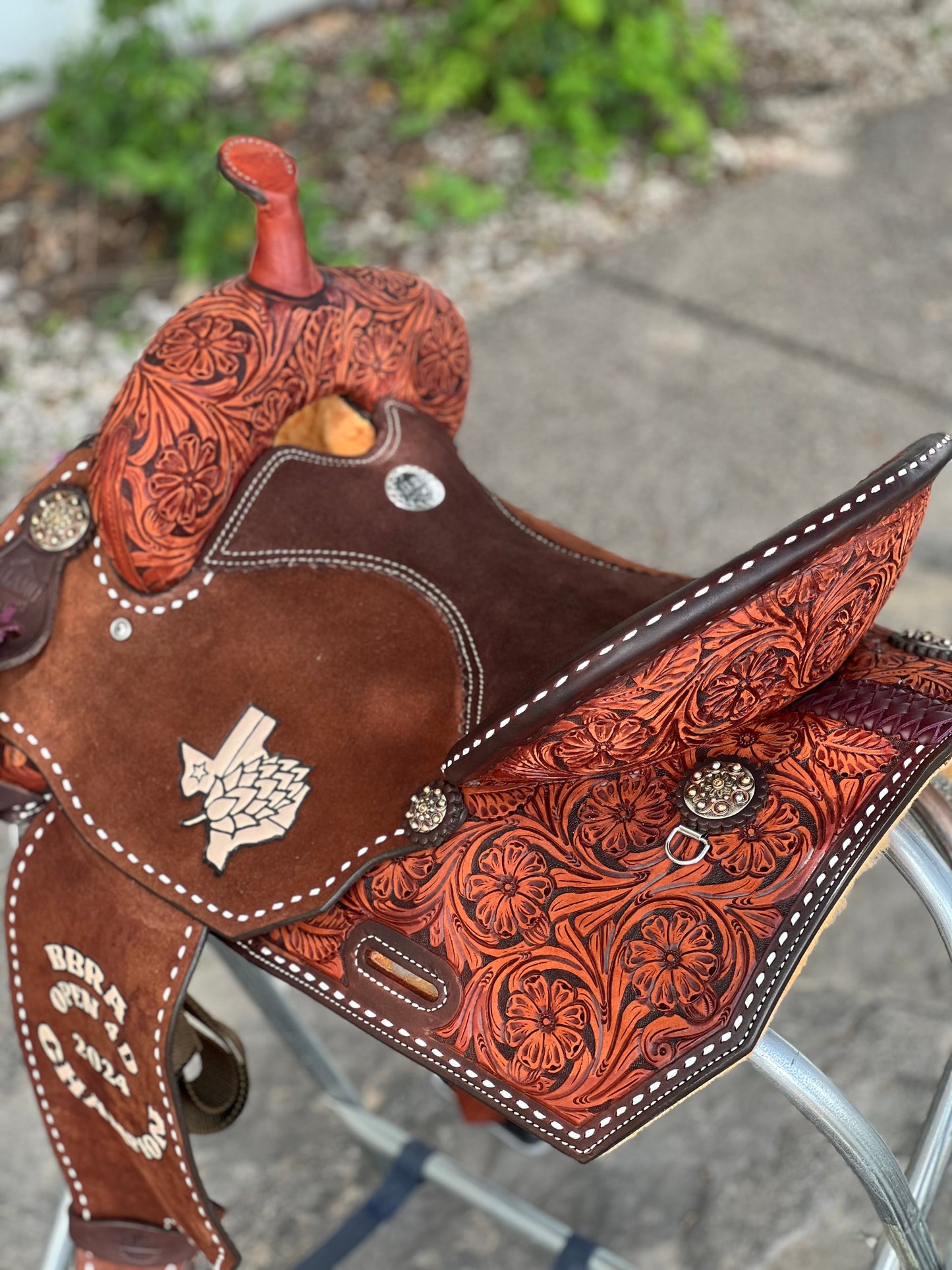 The Caramel Barrel Saddle