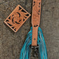 High End Stadium Bag w/ FRINGE Leather strap & Card Holder
