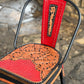 (STOCK) SET OF 2 26" THE RED GATOR w/ Tall Back in BLACK
