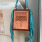 NEON WRANGLER- Checkered Ace FRINGE
