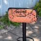 (PRE-ORDER) The Cowboy Saloon Bar Stools IN BLACK (Style #1)