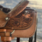 Sunflower with cow suede ALL-AROUND Saddle