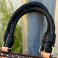 22" Hand braided strap (CLUTCH LENGTH)