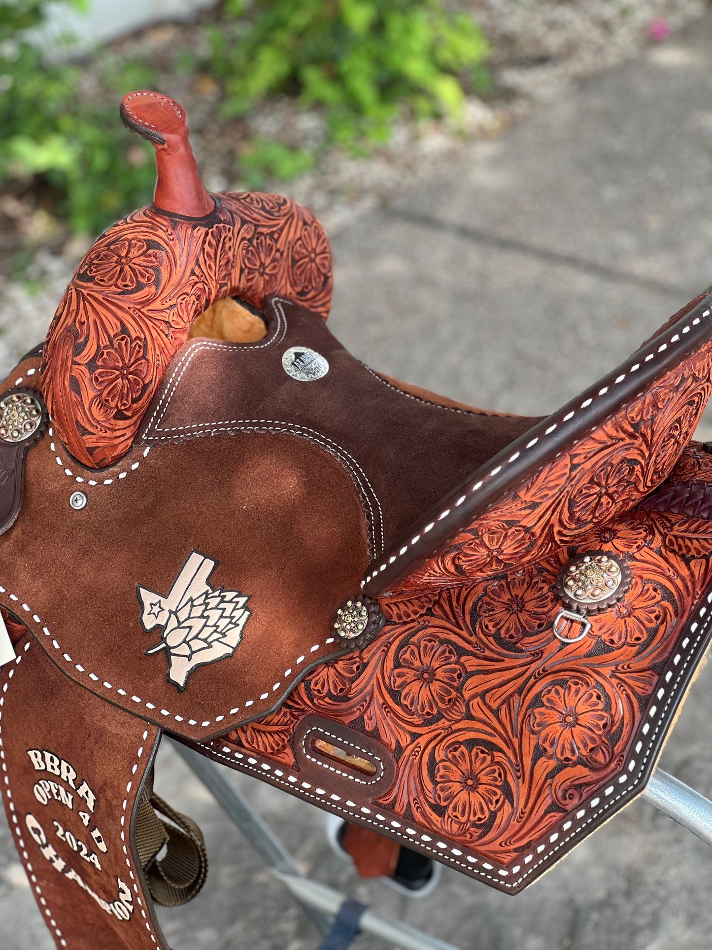 The Caramel Barrel Saddle