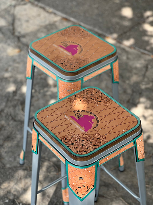 (PRE-ORDER) Quilted Bar stools