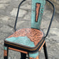 (STOCK) SET OF 2 26" THE TURQUOISE GATOR w/ Tall Back in BLACK