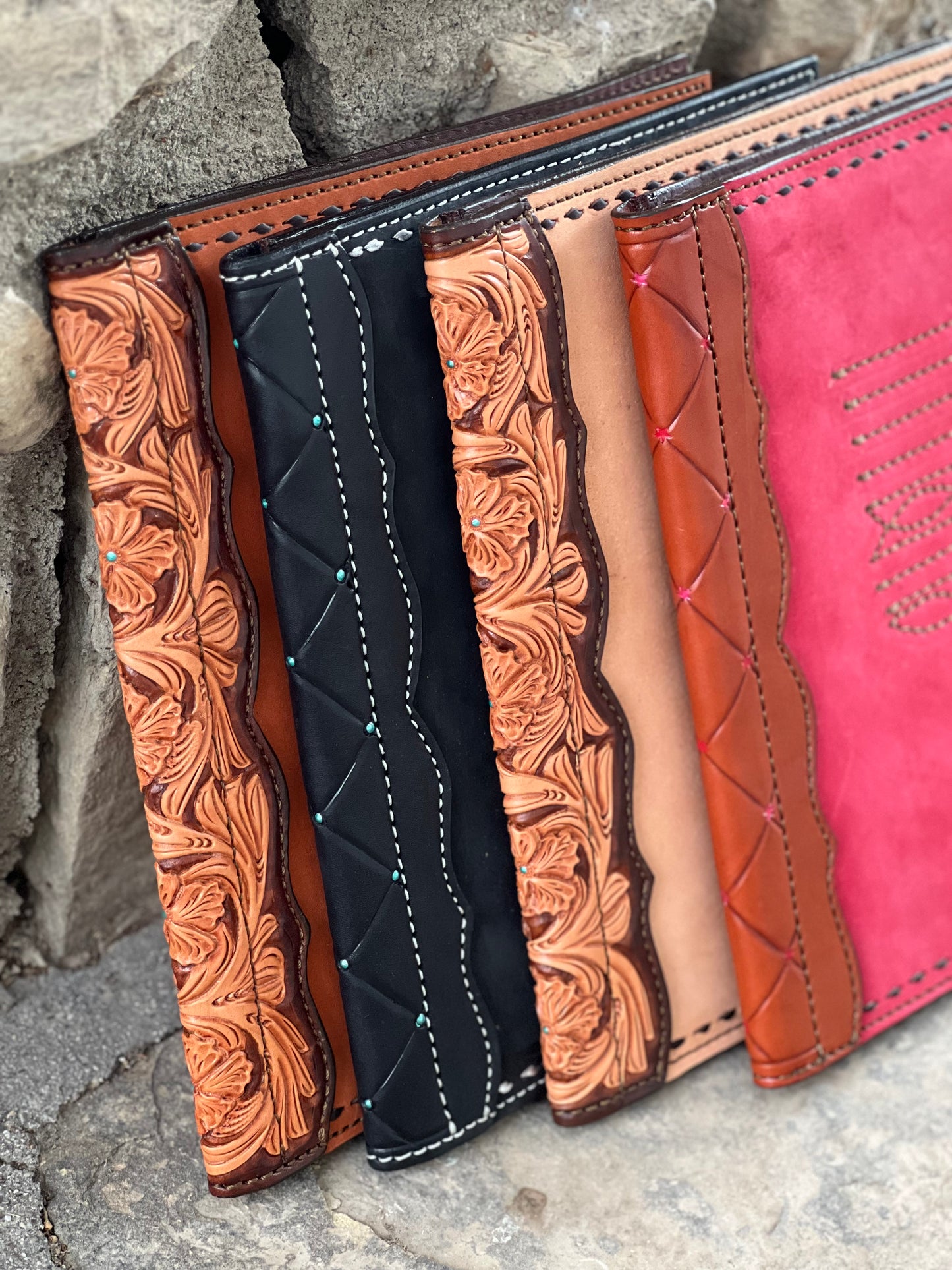 Large Portfolio- Cowboy Stitch edition Toast