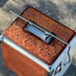 Retro Rodeo White Cooler- Toast Cowboy Stitch