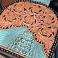(STOCK) SET OF 2 26" THE TURQUOISE GATOR w/ Tall Back in BLACK