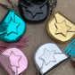 Metallic mini Star Saddle bag w/ FREE STADIUM BAG!