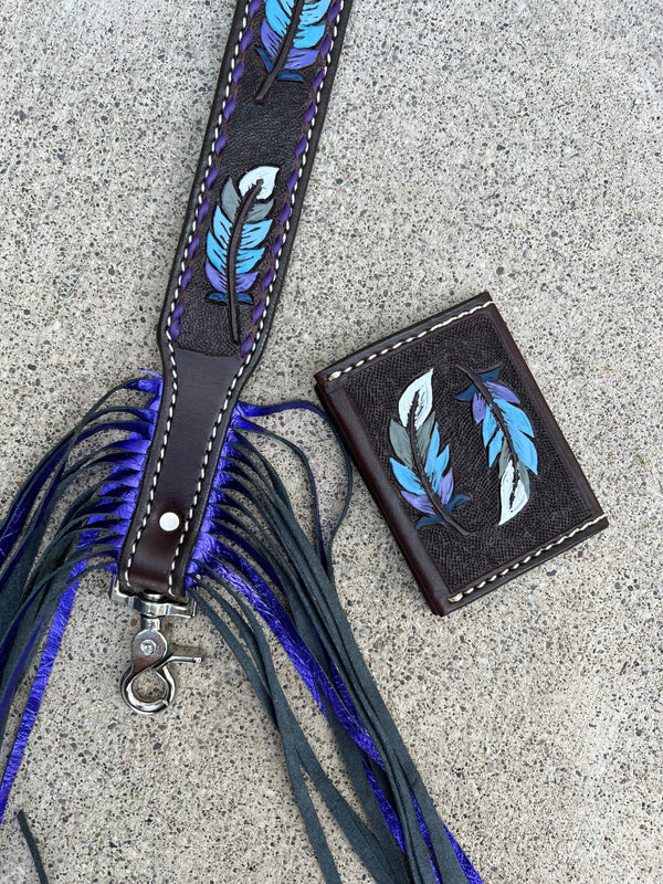3-piece High end Stadium Bag set w/ FRINGE!  (Standard Length)