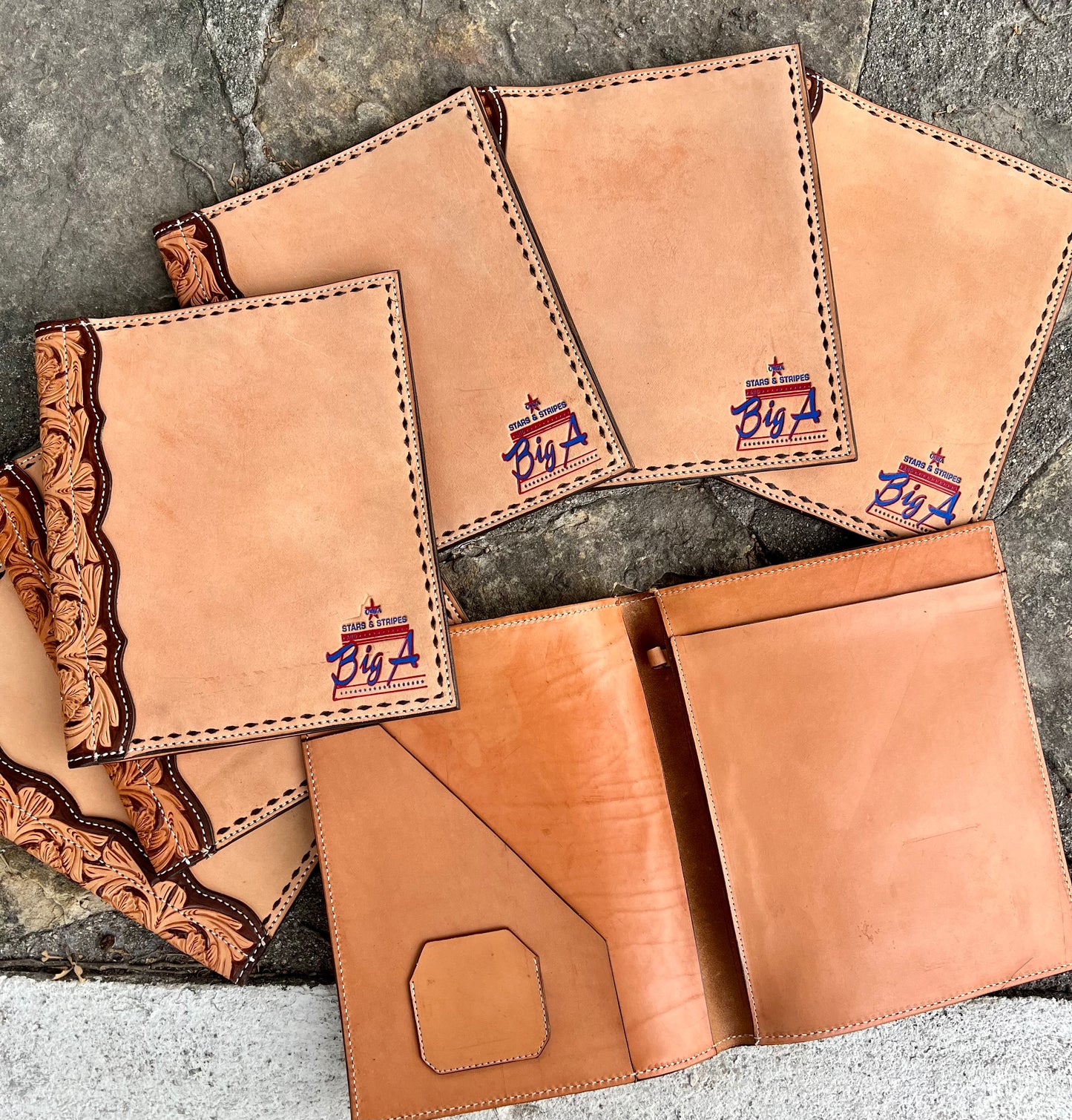Rodeo Award | Large Portfolio #33 w/ Custom logo