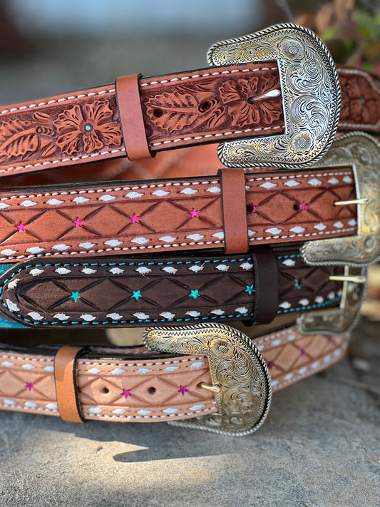 The Cowboy Stitch Belts