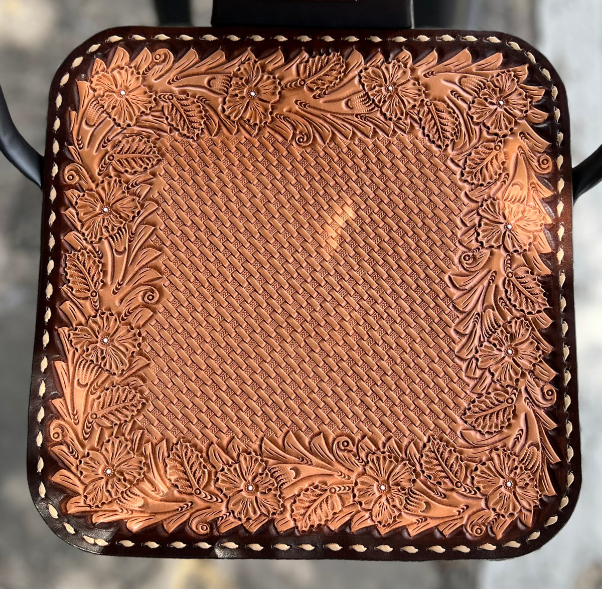 Rodeo Award | Bar Stool Trophy Swivel Short Back