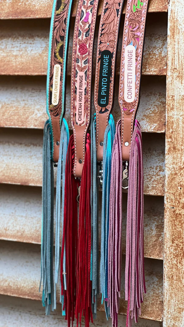 3-piece High end Stadium Bag set w/ FRINGE!  (Standard Length)