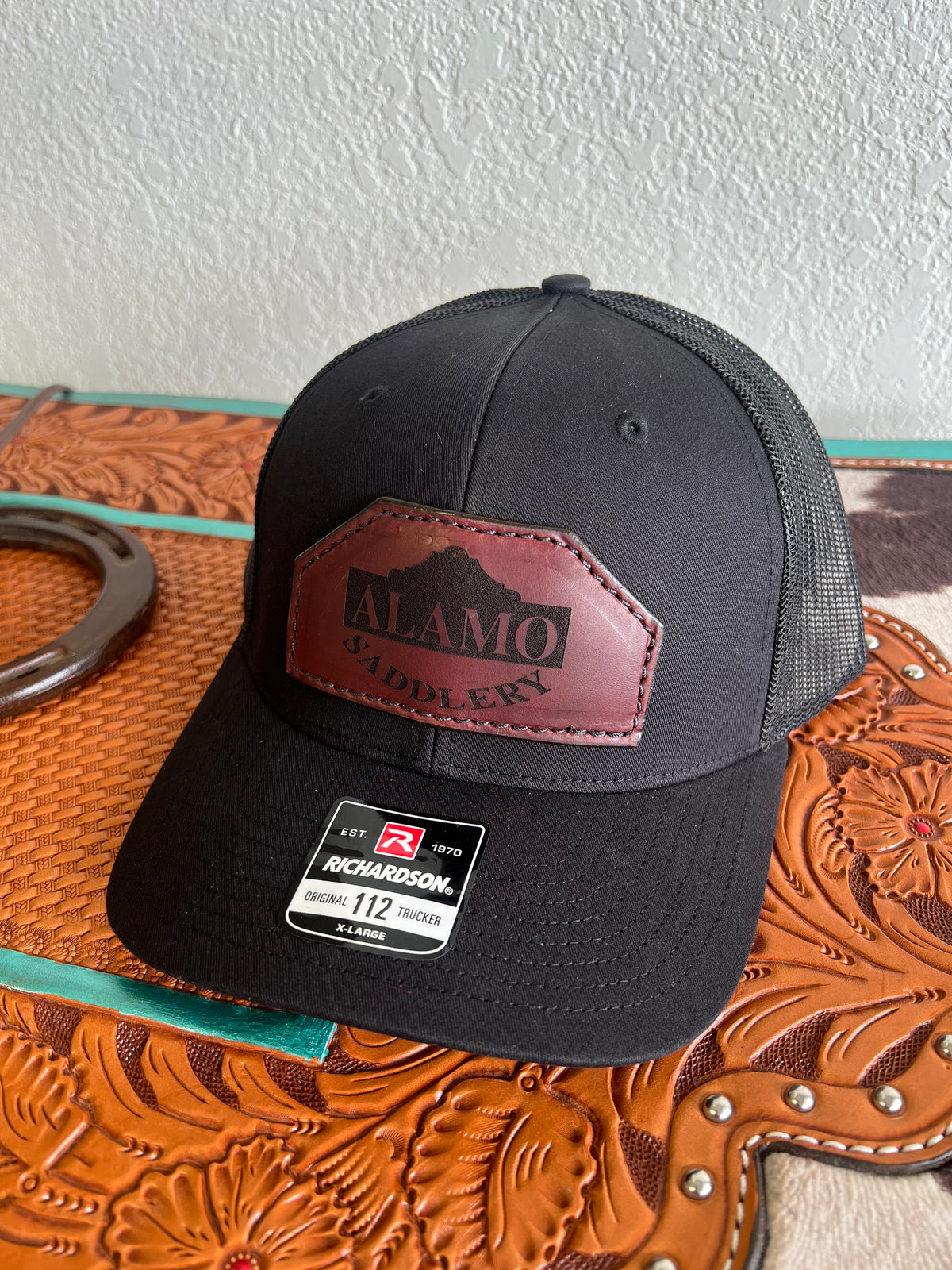 Rodeo Award | Richardson Baseball Cap w/ center patch Laser engraving