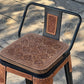 (STOCK!) SET OF 2 30" The Cowboy w/ Black Short Black Bar Stools