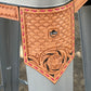 (PRE-ORDER) Full floral with Pink Buckstitch Bar Stools
