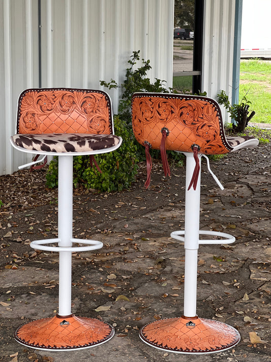 (PRE-ORDER) The Cowboy Saloon Bar Stools (Style #1)