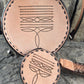 Cowboy Stitch Mini Coin Bag - Golden