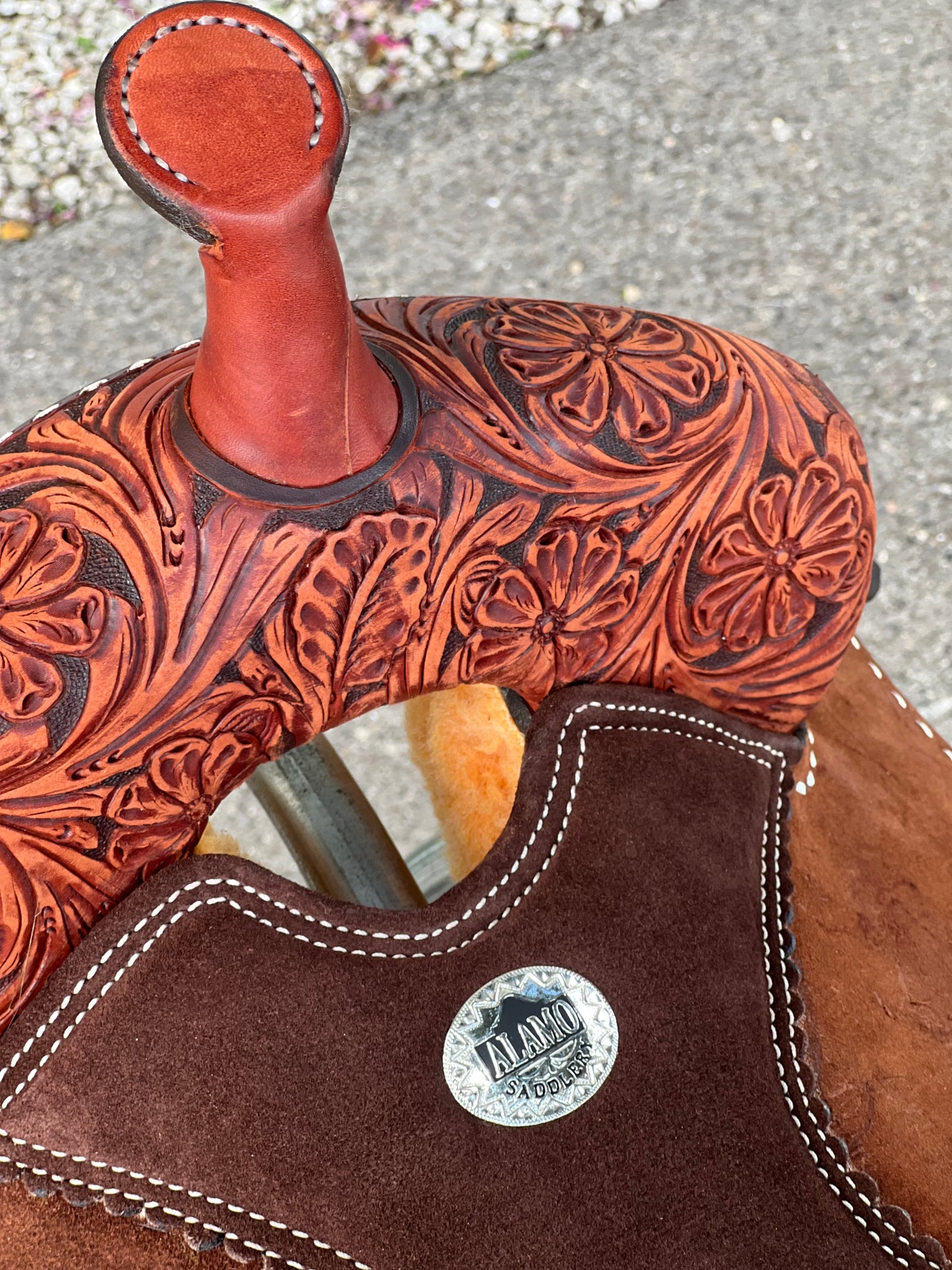 The Caramel Barrel Saddle