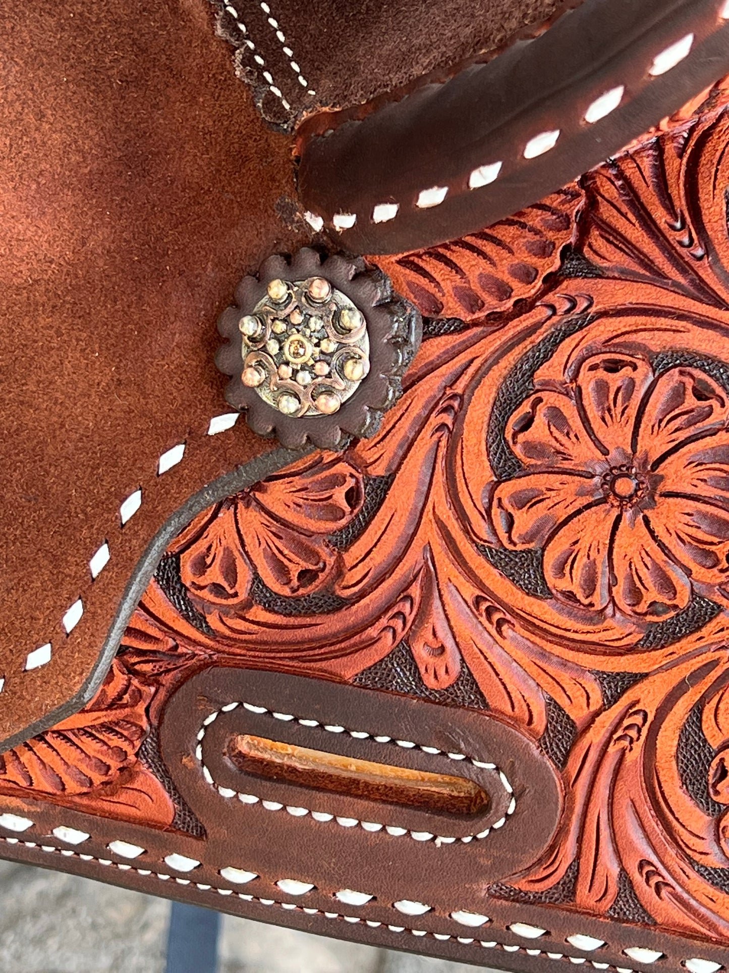 The Caramel Barrel Saddle