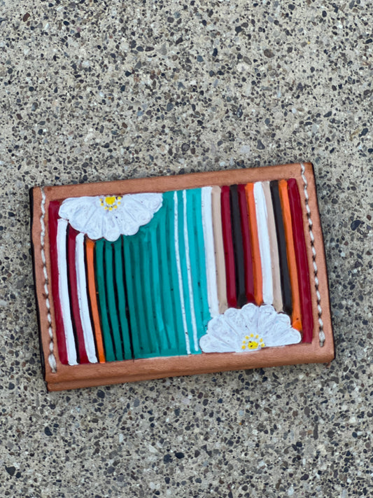 Serape Daisy Card Holder