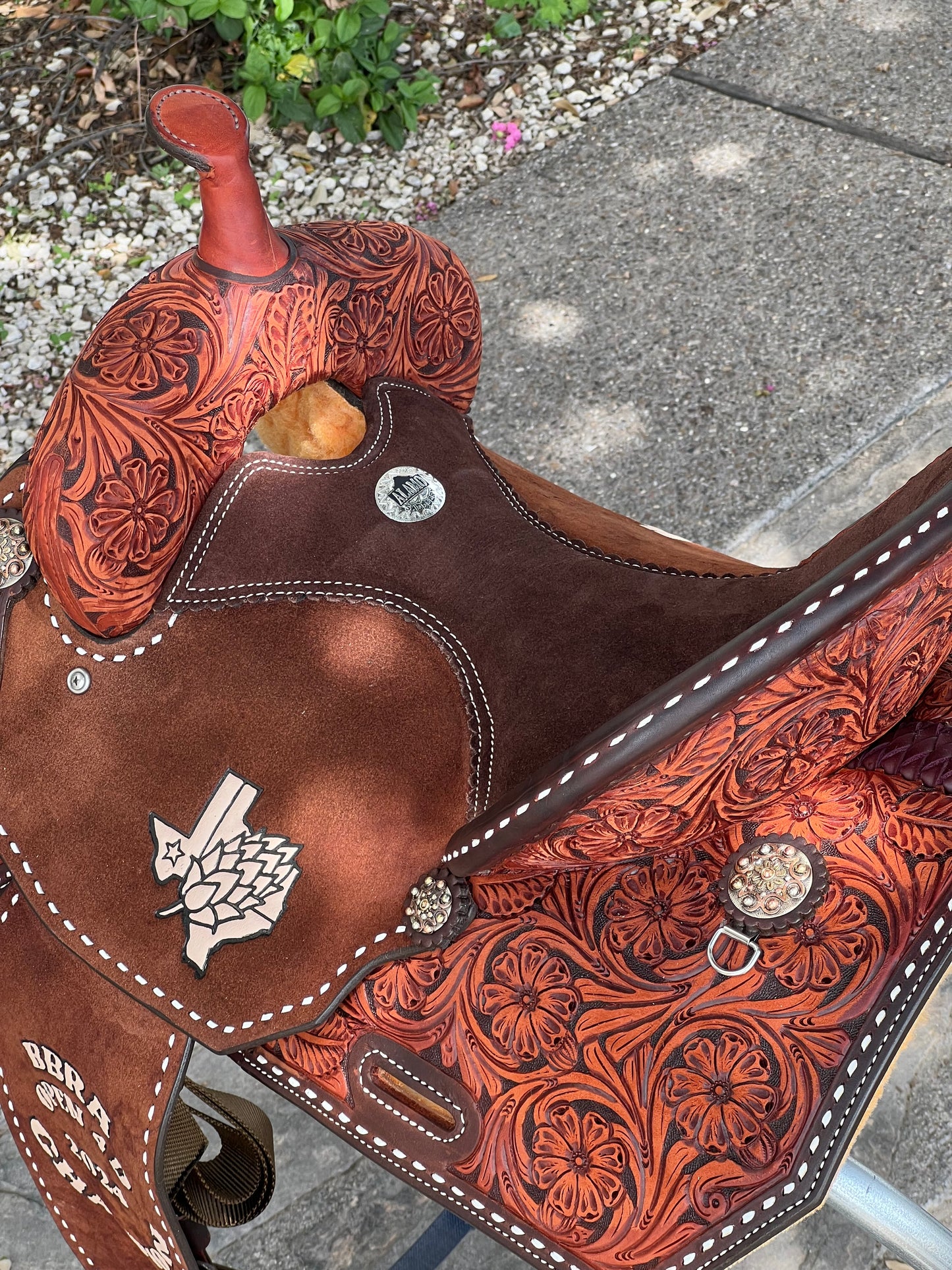 The Caramel Barrel Saddle