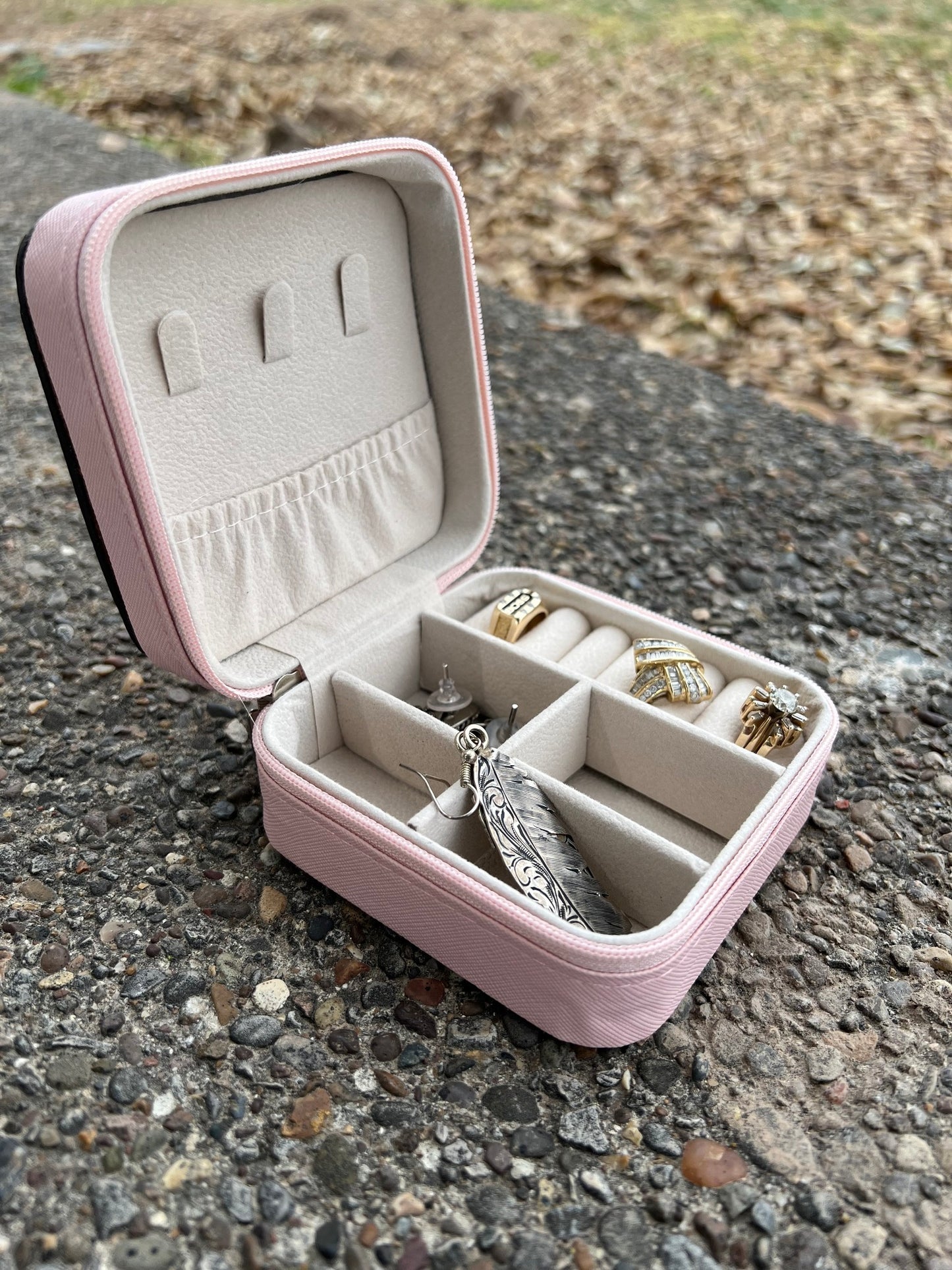 Mini pink jewelry box #27