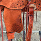 14.5" Ranshe Turquoise Barrel Saddle
